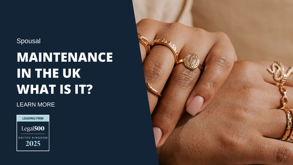 Spousal Maintenance in the UK.