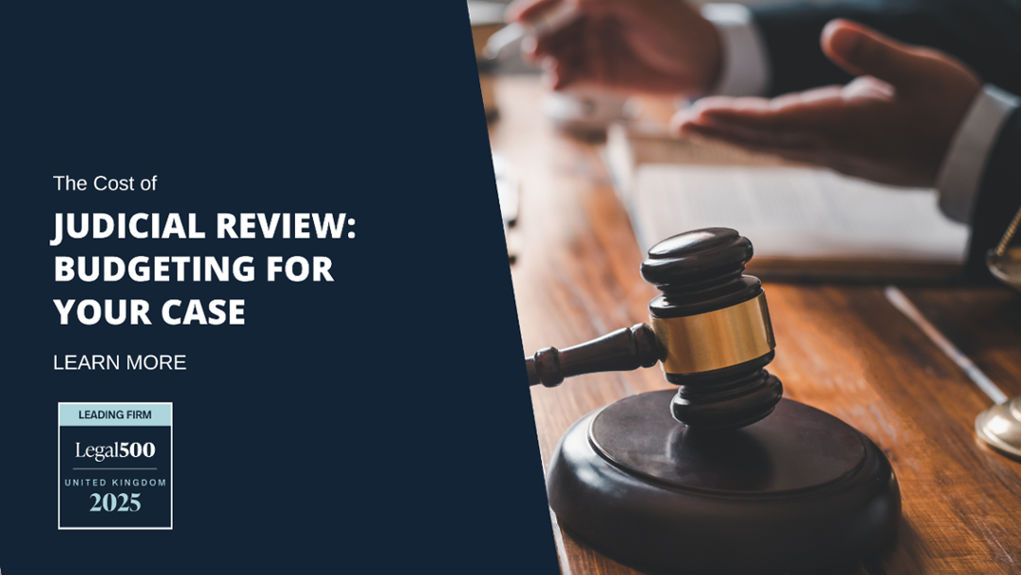The Cost of Judicial Review Budgeting for Your Case