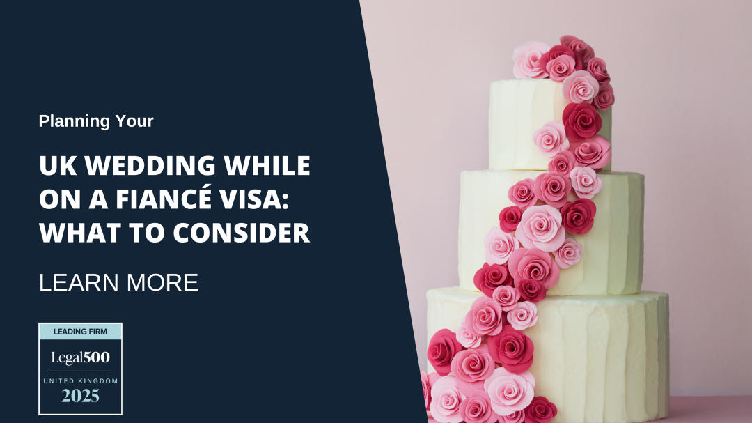 Planning Your UK Wedding While on a Fiancé Visa What to Consider