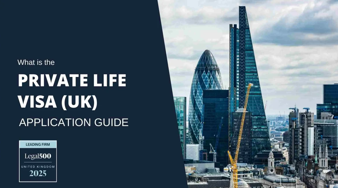 UK private life visa application guide